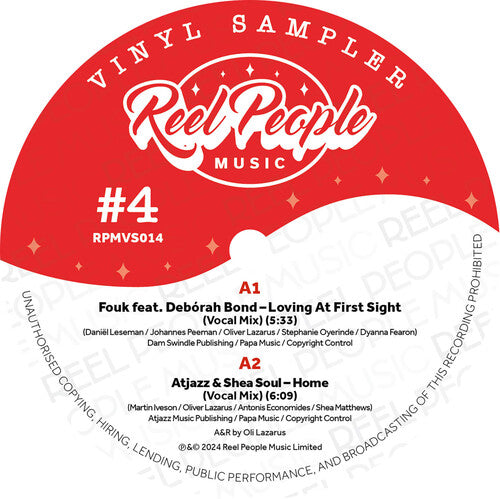 Various Artists - Reel People Music Vinyl Sampler : Volume 4