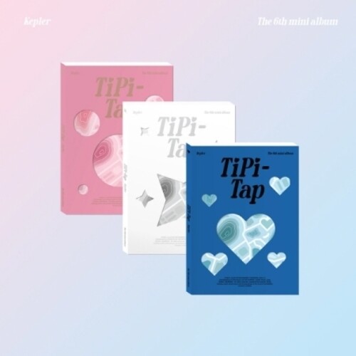 Kep1er - Tipi-Tap - Random Cover - incl. 80pg Photobook, Folded Solo Poster, Lyric Sticker, Photocard + Folded Poster