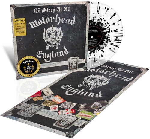 Motorhead - No Sleep At All [Clear Black & White Splatter]