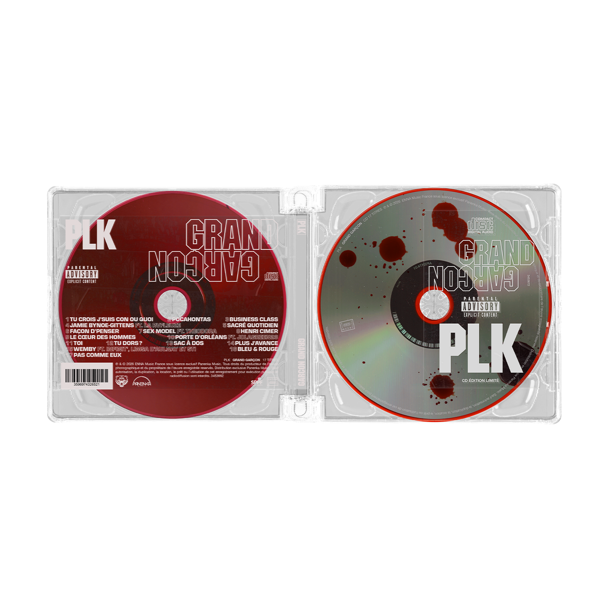 Pack Cd numéroté édition limitée +  Cd